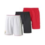 Soft and Comfortable football Shorts 3pcs