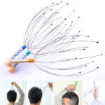 Metal Manual Octopus Head Massager