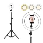 10-inch LED Ring Light with Tripod Stand