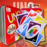 Premium Quality UNO Playing Cards in Durable Plastic Box