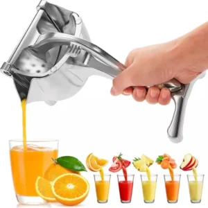 Fruit Press Manual Juicer Hand Juice Press Squeezer Fruit Juicer Extractor Heavy Duty Eco juicer is made from high-quality aluminum alloy