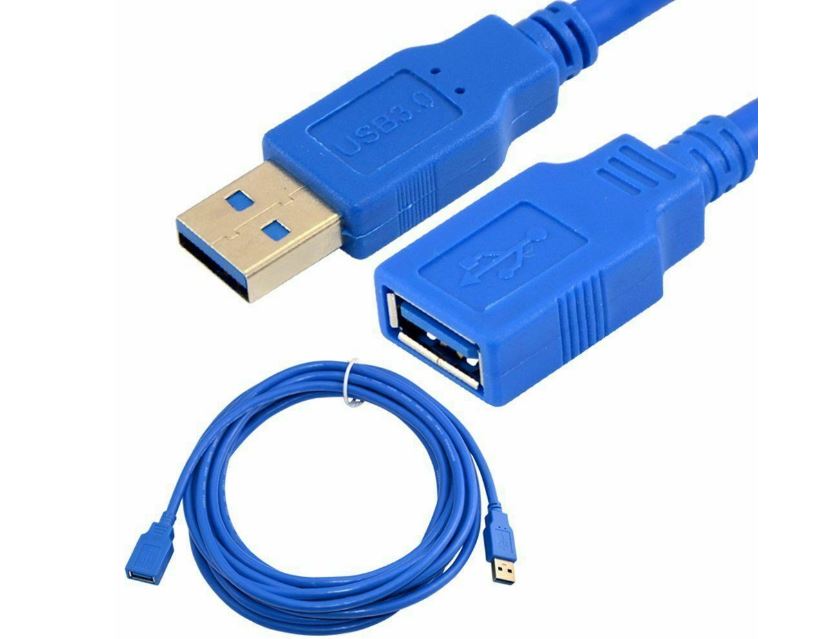 3m USB 3.0 A Extension Cable , Data Cable Super Fast Extension Cables – Multi Plug – Multi Plug