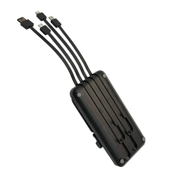 Charging Cable Lightweight Power Bank with Mobile Stand - Image 3