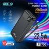 geeoo power bank P700 20000mAh Capatity