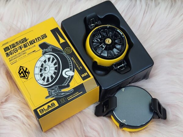 Yellow Monster DLA6 Portable Mobile Smartphone Radiator Holder & Cooler - Image 4