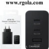Key specifications Model: EP-T6530 Total maximum output: 65W Ports: 2x USB-C ports, 1x USB-A port Dimensions: 52 x 30 x 108.3 mm, according to Rokomari.com Weight: 155g, according to Rokomari.com