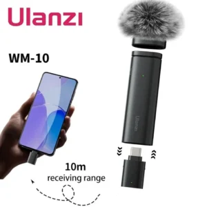 Ulanzi WM-10 Wireless Clip-on Microphone