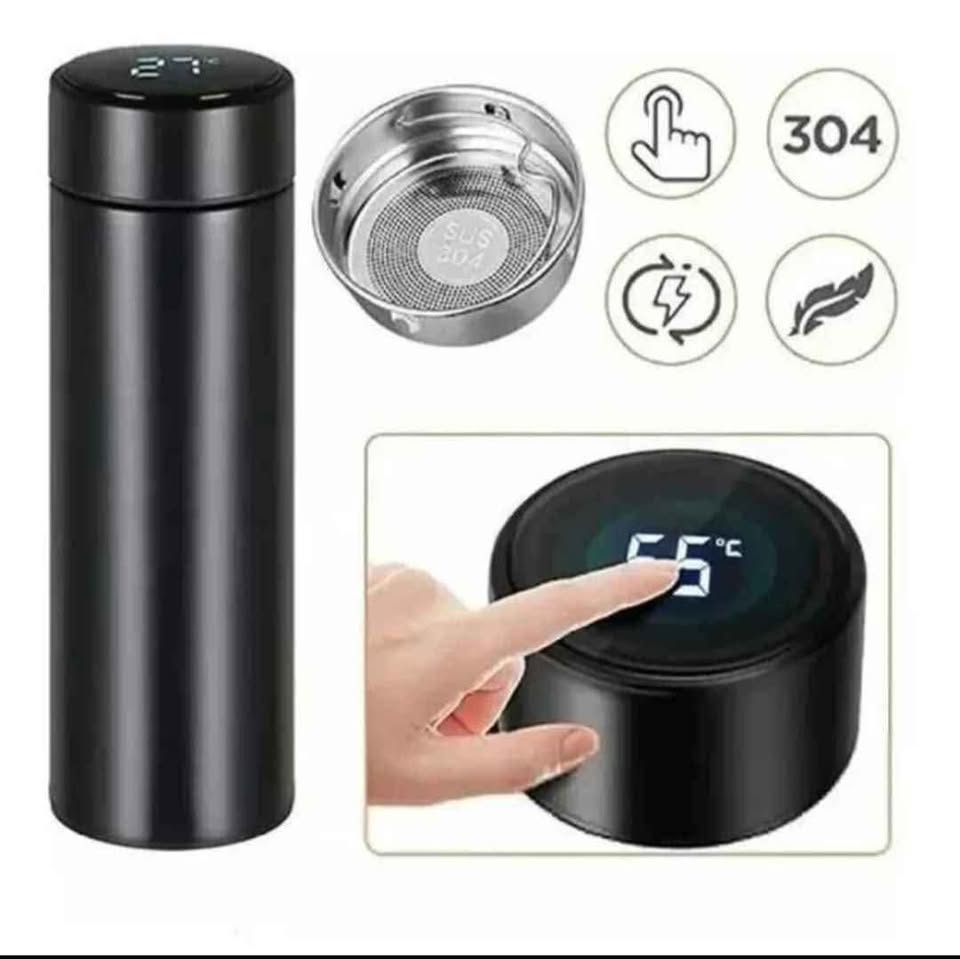 Smart Cup Flask With LED Temperature Display Hot and Cold Mode
