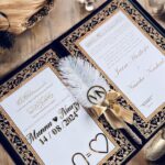 Premium Velvet Nikahnama Booklet with Nikah Pen & stamp pad